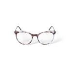 Flower Women's FLR6048 Prescription Eyeglasses with Case, Pink/Brown