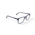Timberland Men's TB1810-1 Square Prescription Eyeglasses with Case, Blue