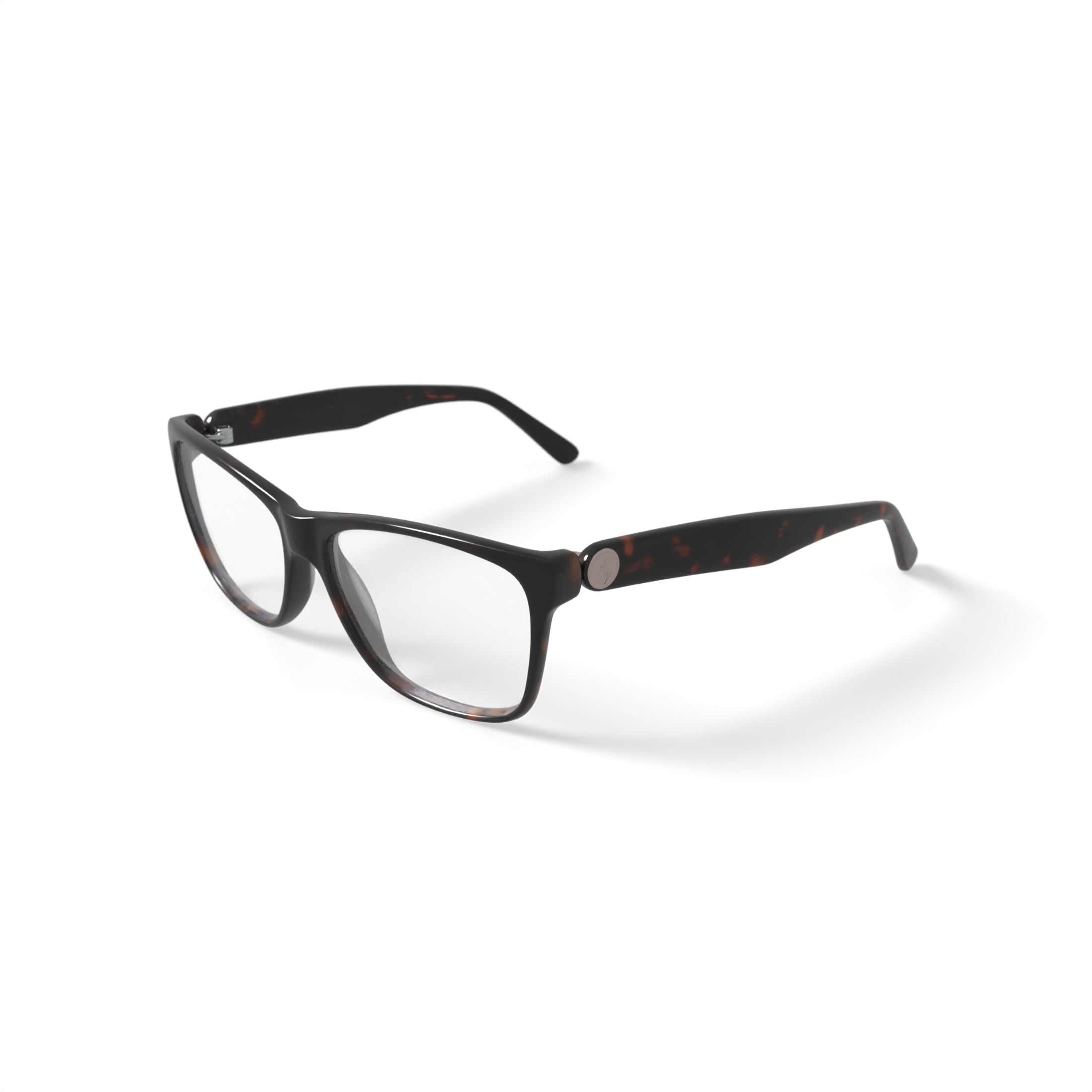Baby Phat Women's BV244 Square Prescription Eyeglasses with Case, Tortoise