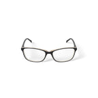 Women's Lily Rectangular Prescription Eyeglasses with Case, Brown