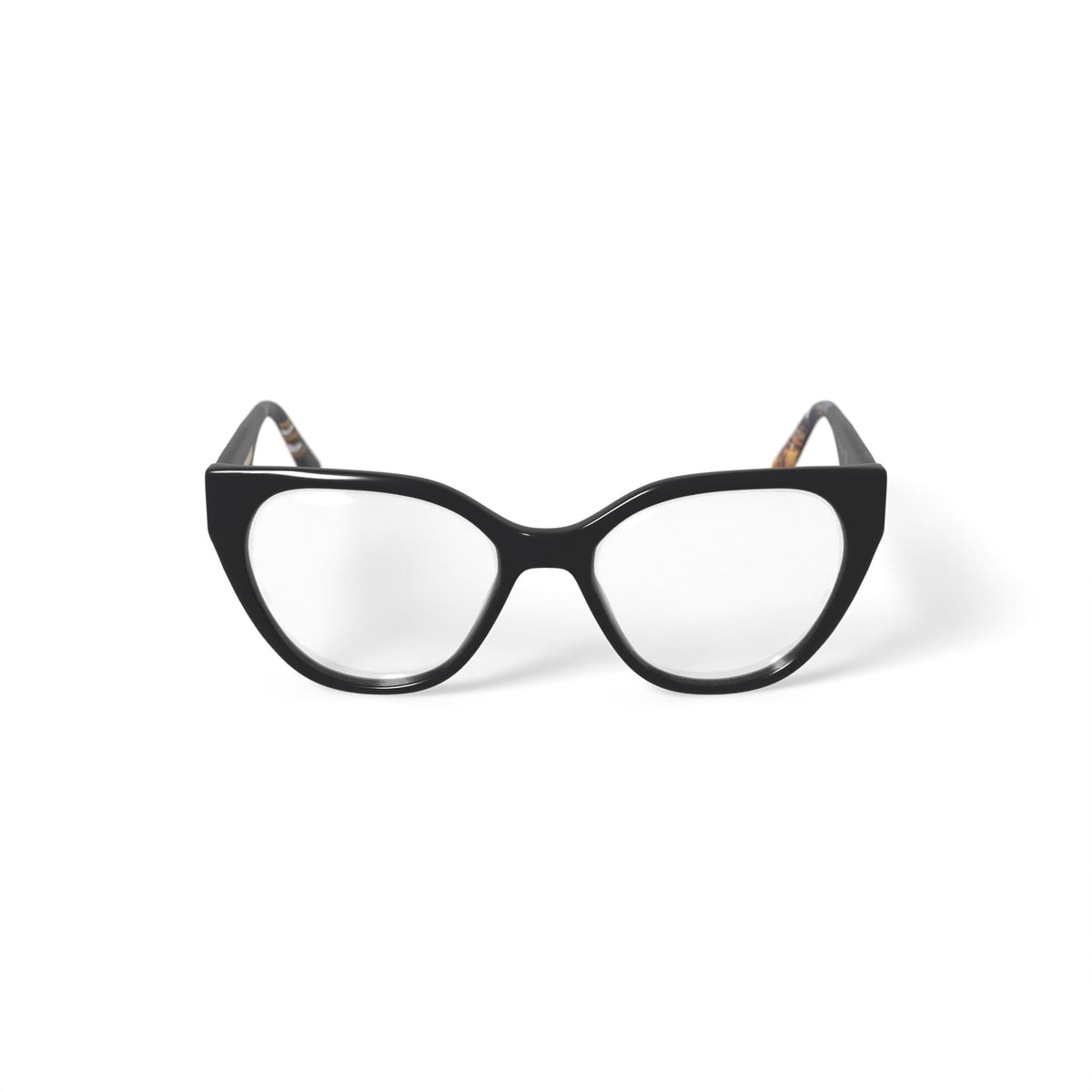 Women's Petra Cat Eye Prescription Eyeglasses with Case, Black