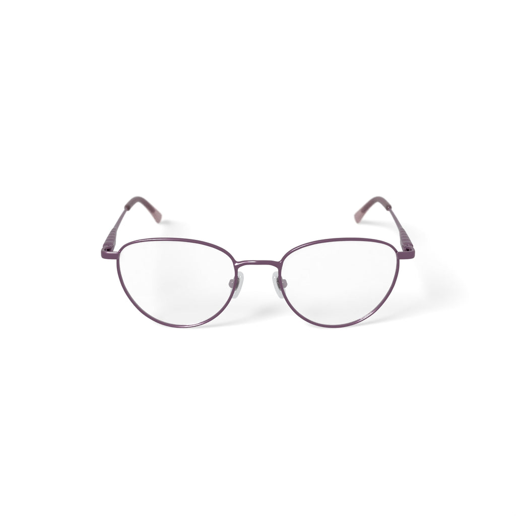 Women's FM19031 Oval Prescription Eyeglasses with Case, Pink