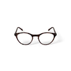 M America Women's Bijou Round Prescription Eyeglasses with Case, Light Tortoise