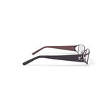 Women's WLO317 Rectangular Rectangular Prescription Eyeglasses with Case, Pink