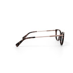 Kenneth Cole Women's KC0839-1 Square Prescription Eyeglasses with Case, Purple Tortoise