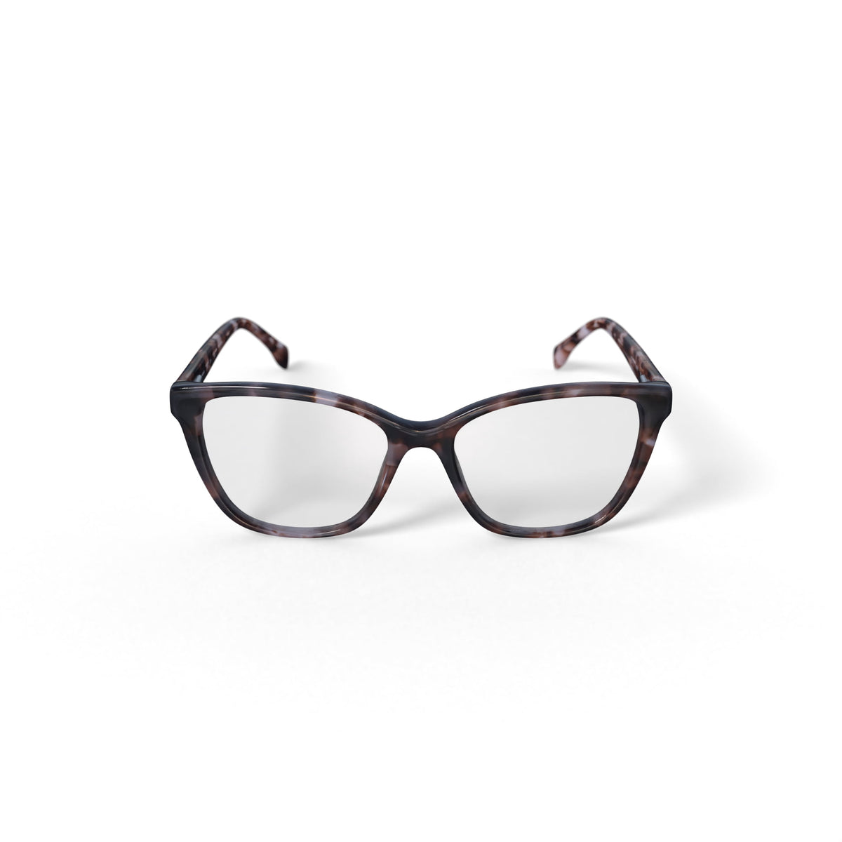 Women's Hannah Cat Eye Prescription Eyeglasses with Case, Brown Tortoise