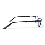 Baby Phat Women's BV275 Rectangular Prescription Eyeglasses with Case, Navy Blue
