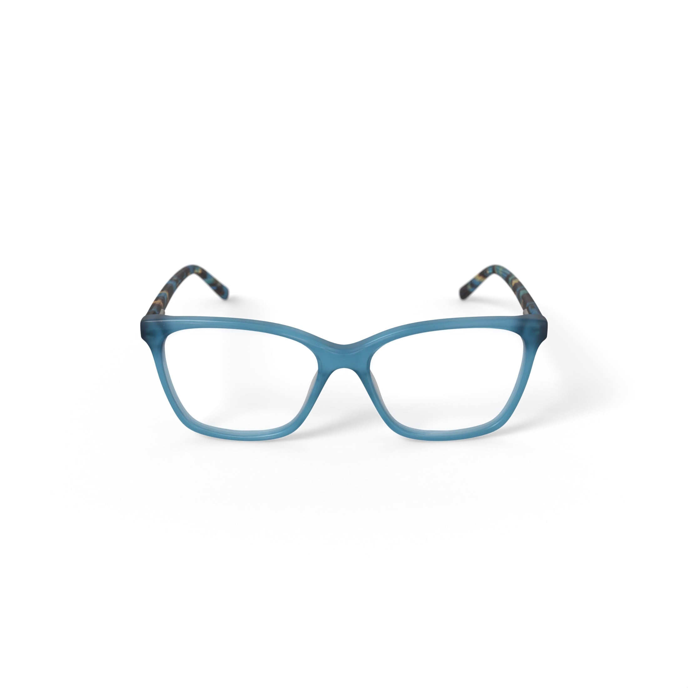 Women's Daphne Presription Eyeglasses with Case, Blue