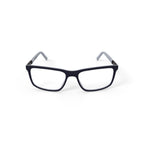 Mens HV704F Rectangular Prescription Eyeglasses with Case, Navy
