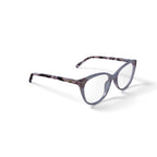 Flower Women's Rose Prescription Eyeglasses with Case, Nude Crystal