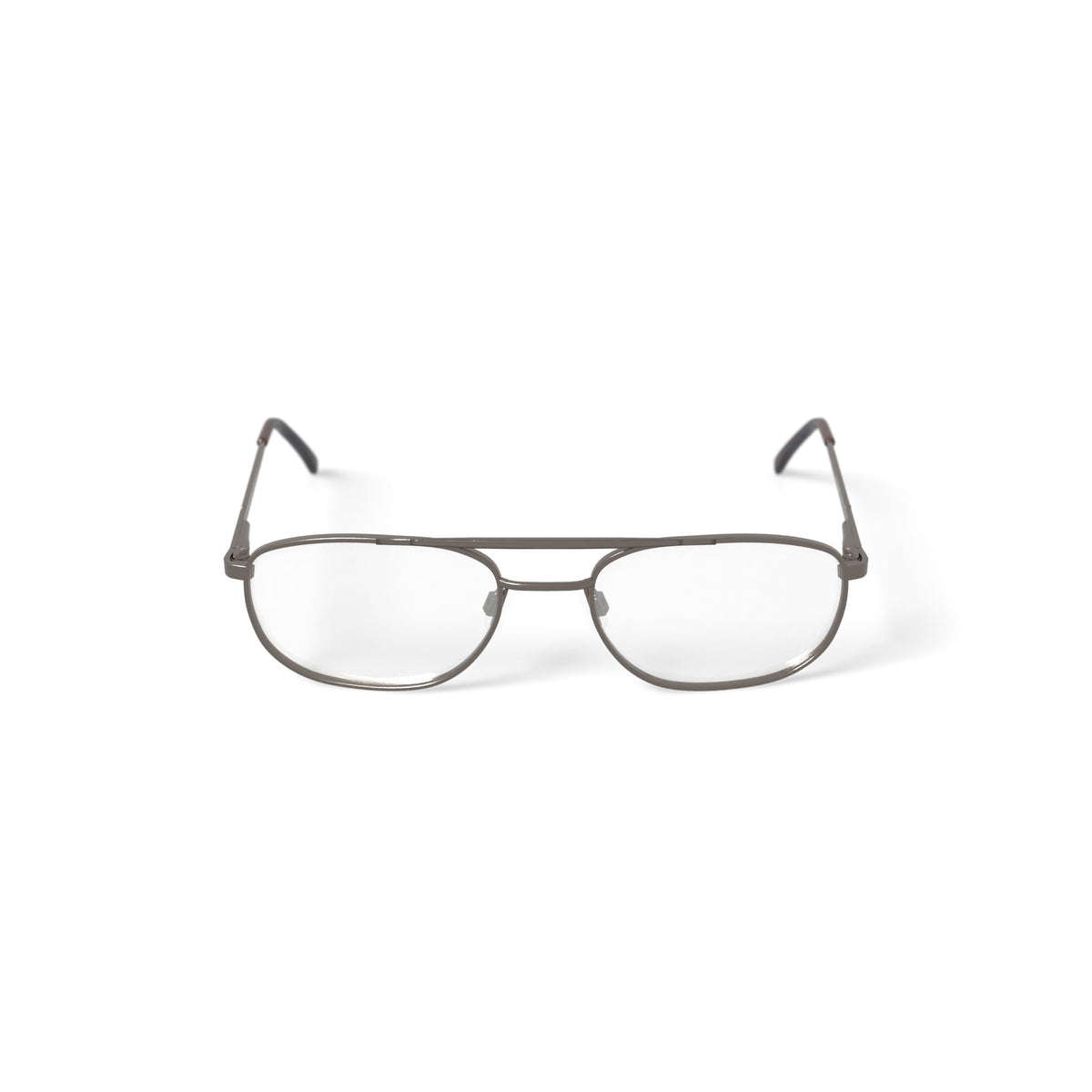 Men's ST169 Rectangular Prescription Eyeglasses with Case, Gunmetal
