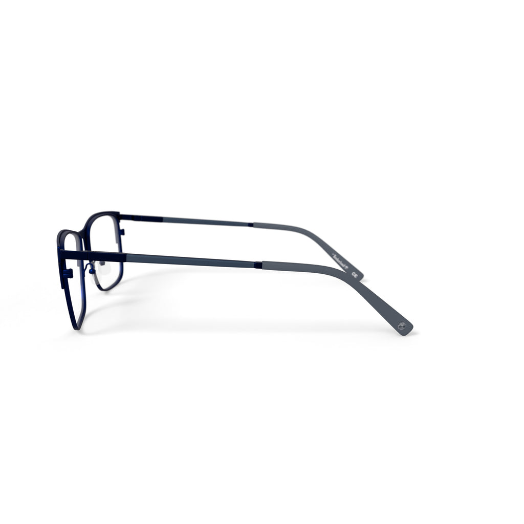 Timberland Men's TB1810-1 Square Prescription Eyeglasses with Case, Blue