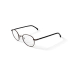 Men's FM17267B Round Prescription Eyeglasses with Case, Gunmetal