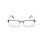 Men's RJ1934 Rectangular Prescription Eyeglasses with Case, Black/Gold
