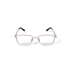 Men's Colonel Square Prescription Eyeglasses with Case, Gold