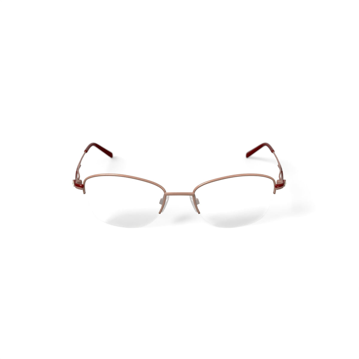 Women's MK10404 Oval Prescription Eyeglasses with Case, Gold