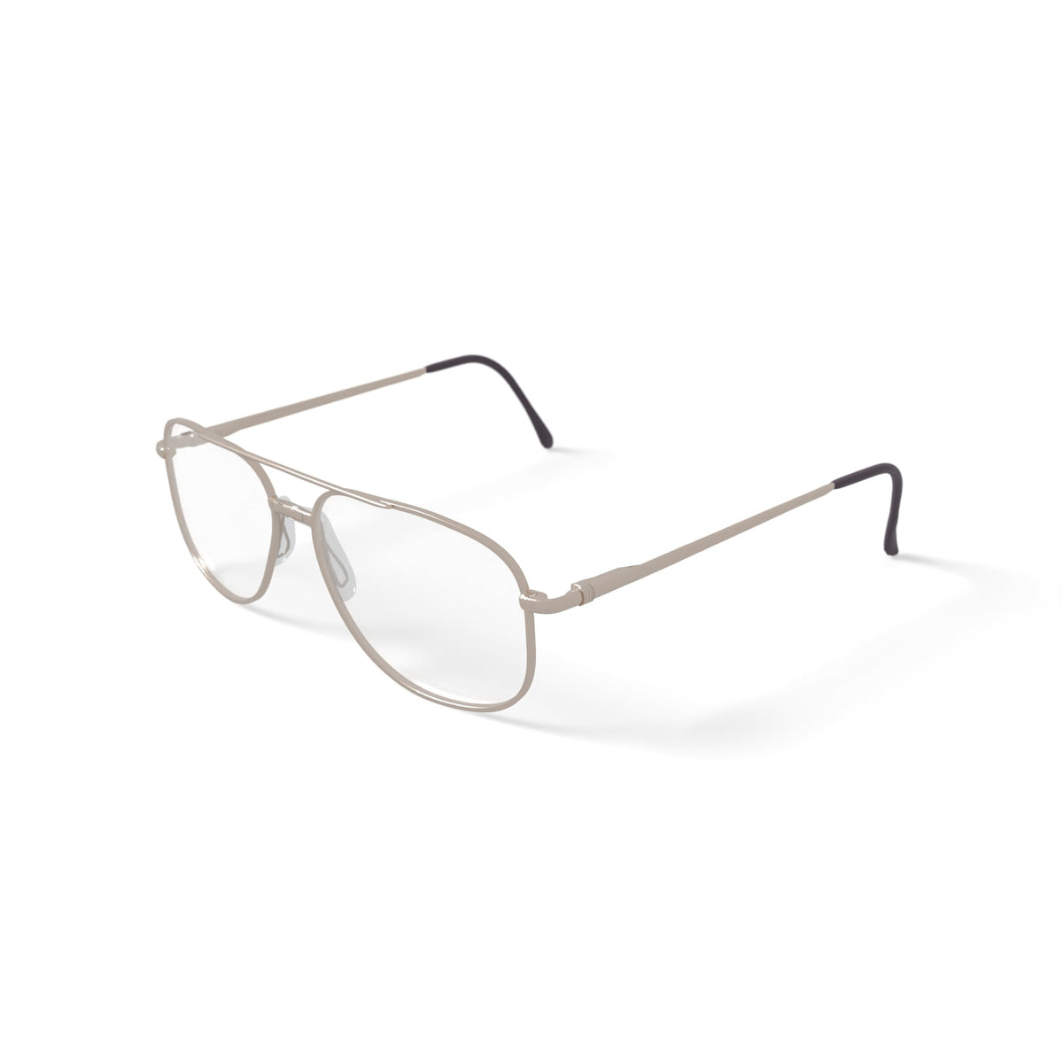 Men's ST178 Square Prescription Eyeglasses with Case, Gold