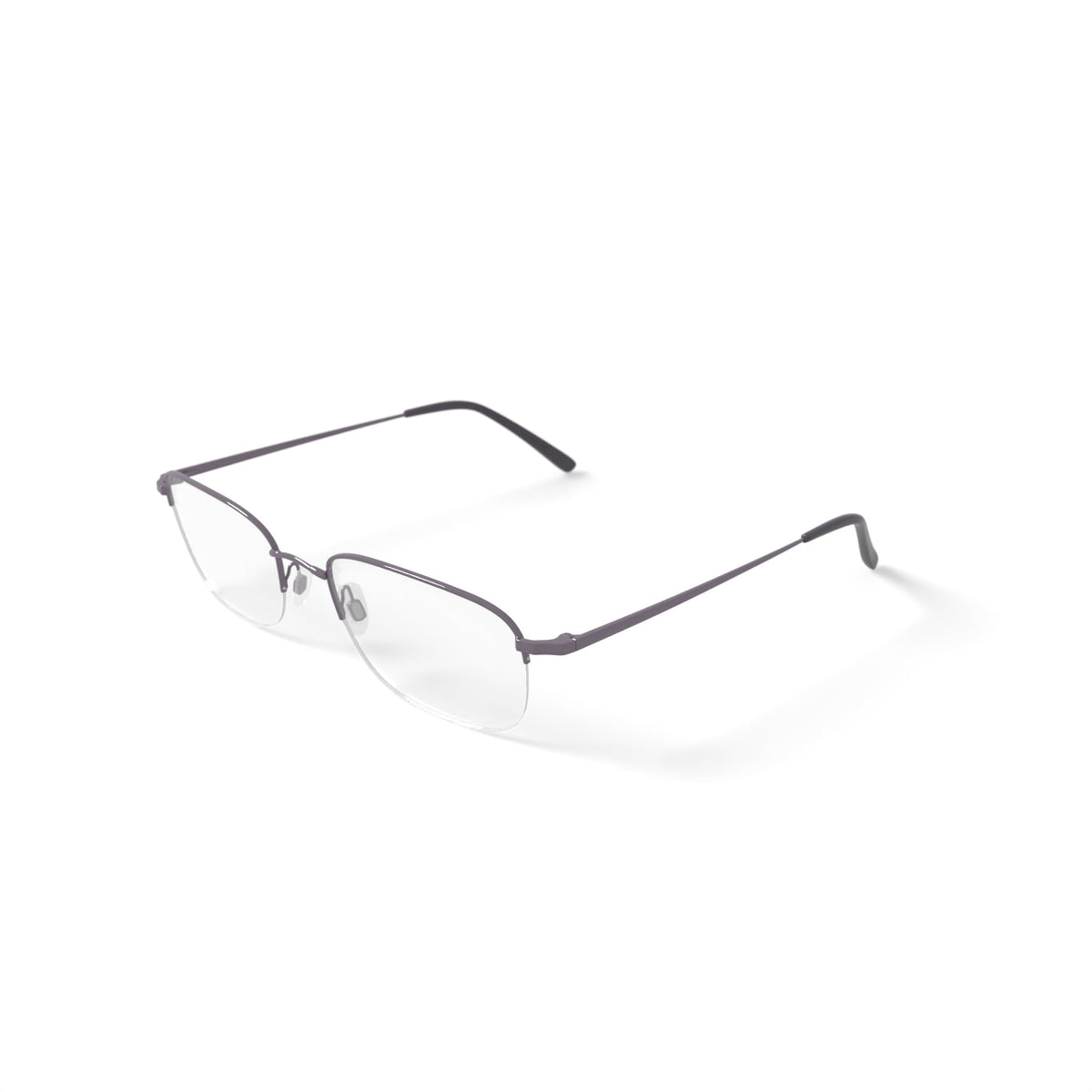 TiFlex Men's T1506 Square Square Prescription Eyeglasses with Case, Gunmetal