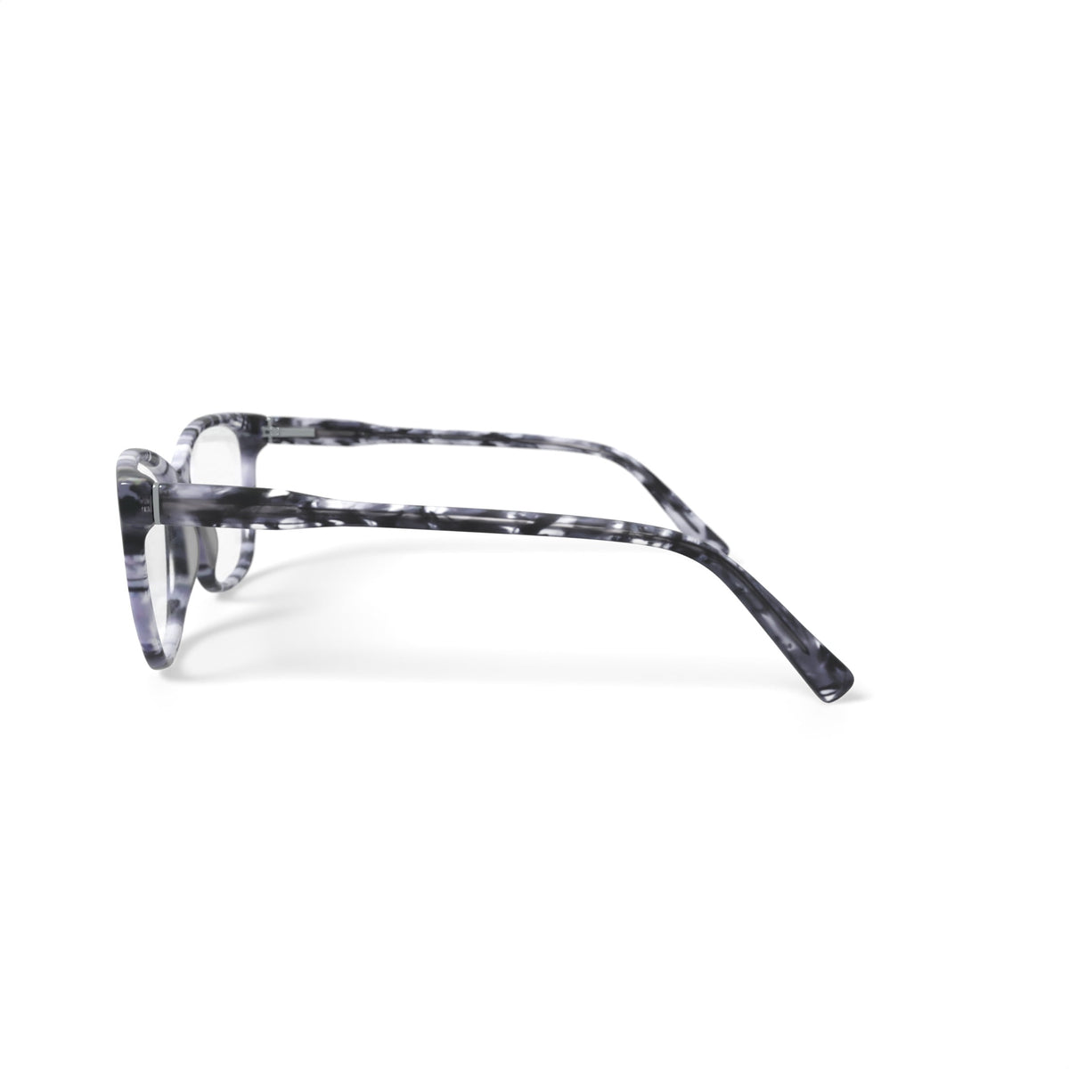 M America Women's Halsey Square Prescription Eyeglasses with Case, Gray