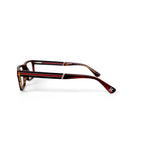 Hurley Men's HMO136 Rio Prescription Eyeglasses with Case, Brown