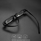 Adjustable Glasses Dial Vision Adjustable Focus Reading Glasses Blue Light Blocking Zoom Eyeglasses for Men and Women