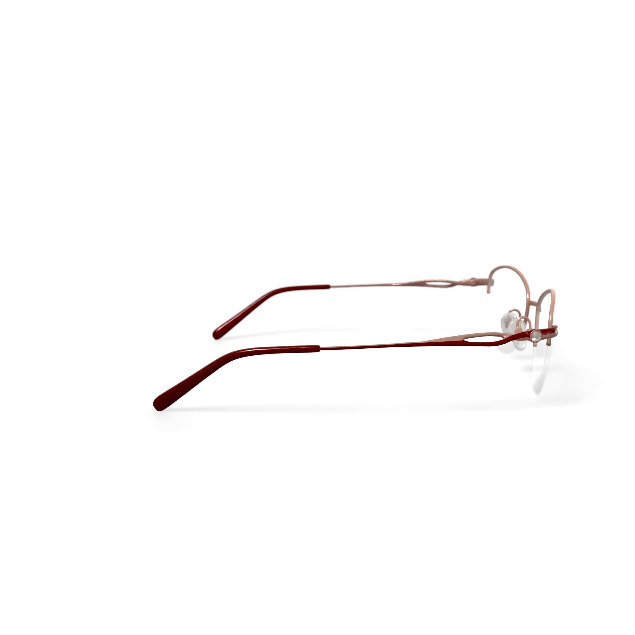Women's MK10404 Oval Prescription Eyeglasses with Case, Gold