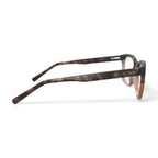 Flower Women's Square Eyeglasses, FLR6010, Lucy, Brown, 52-15-140, with Case