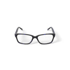 Women's Lui Square Prescription Eyeglasses with Case, Navy Tortoise