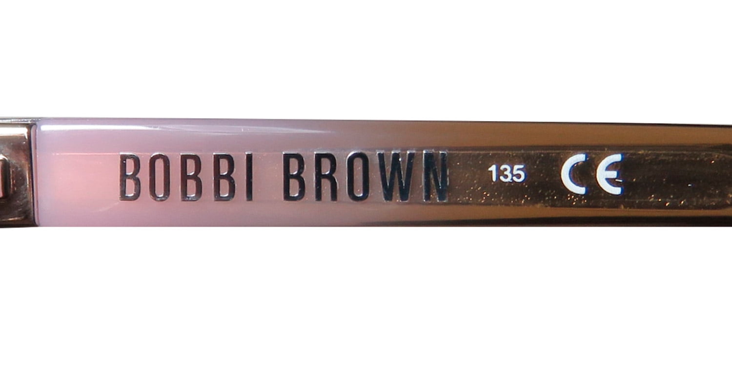 NEW BOBBI BROWN THE DEVIN WOMENS/LADIES CAT EYE FULL-RIM BROWN PINK FADE AUTHENTIC FAST SHIPPING CAT EYE FRAME DEMO LENSES 54-15-135 FLEXIBLE HINGES EYEGLASSES/SPECTACLES