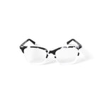 Women's Terra Square Prescription Eyeglasses with Case, Pink Tortoise Gradient