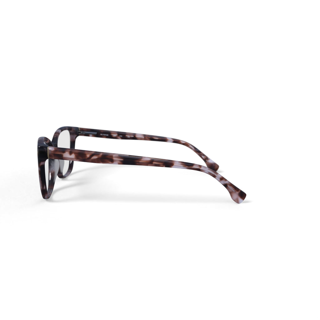 Women's Hannah Cat Eye Prescription Eyeglasses with Case, Brown Tortoise