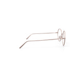 Women's DK1003 Prescription Eyeglasses with Case, Rose Gold