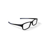 Oakley Unisex Rectangular Chamfer Eyeglasses Satin Black 53mm