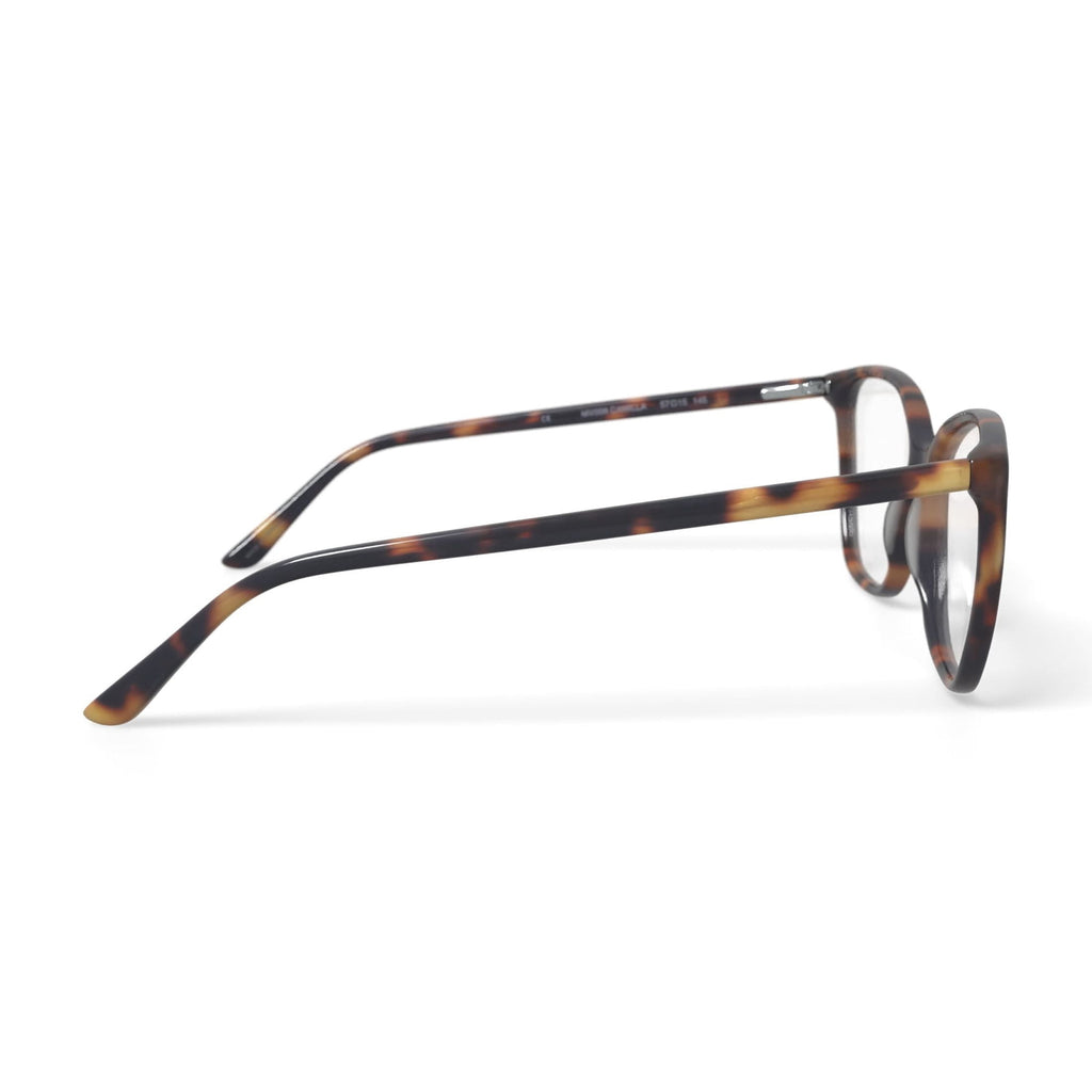 Women's MV006 Camilla Cat Eye Prescription Eyeglasses with Case, Tortoise