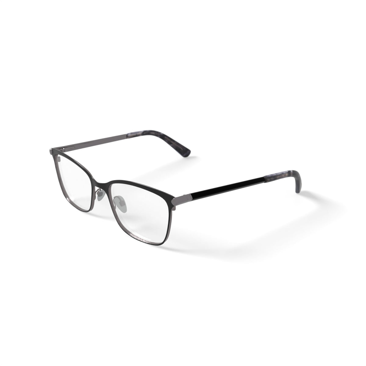 Women's NLO5012 Prescription Eyeglasses with Case, Black