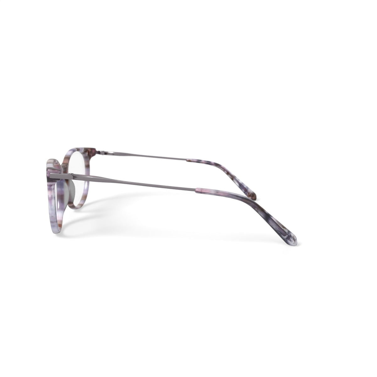 Flower Women's FLR6048 Prescription Eyeglasses with Case, Pink/Brown