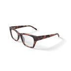 Women's DK5021 Prescription Eyeglasses with Case, Brown