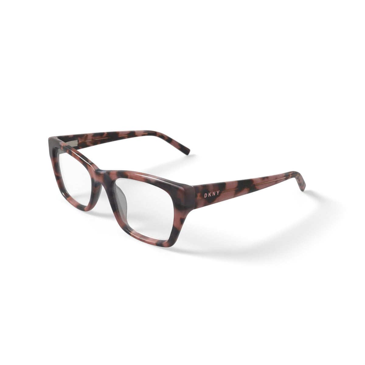Women's DK5021 Prescription Eyeglasses with Case, Brown
