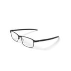 Men's MC002 Craig Rectangular Prescription Eyeglasses with Case, Matte Black