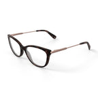 Kenneth Cole Women's KC0839-1 Square Prescription Eyeglasses with Case, Purple Tortoise