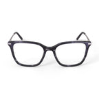 Women's MV022 Ash Square Prescription Eyeglasses with Case, Black Tortoise