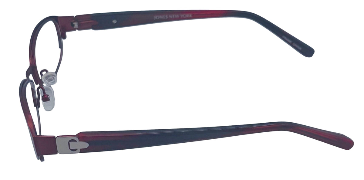 Womens Rectangle Red l Eyewear Frame J135 49mm