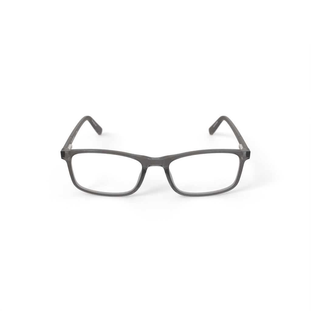 Men's BE27 Rectangular Prescription Eyeglasses with Case, Green