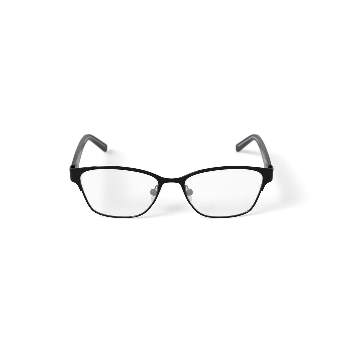Flower Women's FLR6013 Prescription Eyeglasses with Case, Black