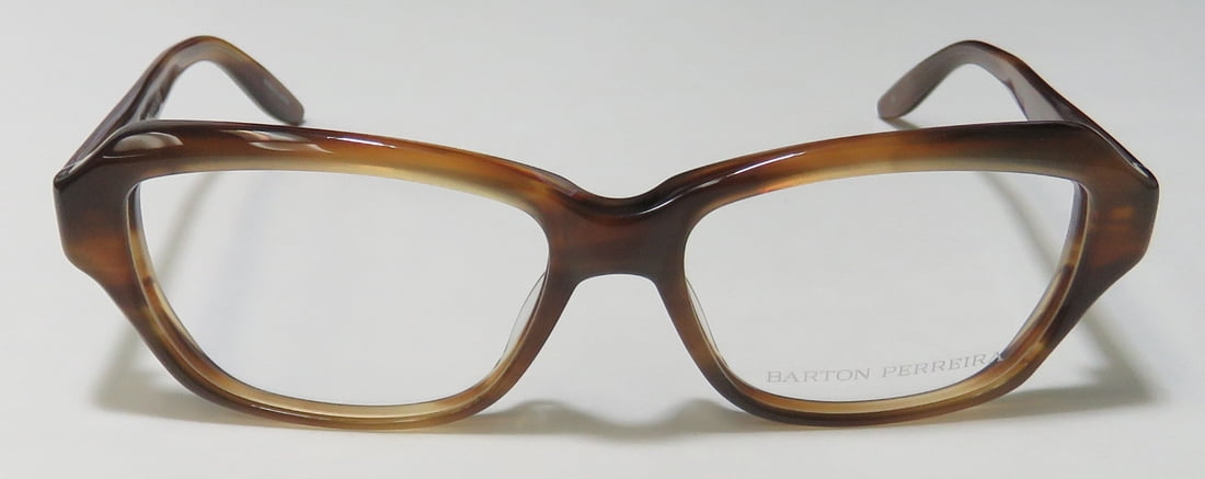 NEW BARTON PERREIRA CORDAY WOMENS/LADIES DESIGNER FULL-RIM BROWN DURABLE POPULAR DESIGN FRAME DEMO LENSES 52-16-140 EYEGLASSES/GLASSES