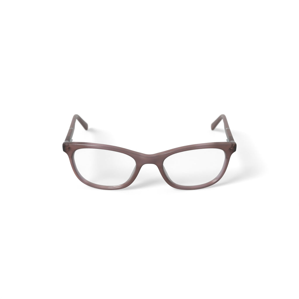 Flower Women's FLR6003 Prescription Eyeglasses with Case, Nude
