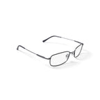 M+Flex Men's MF507 Rectangular Prescription Eyeglasses with Case, Gunmetal