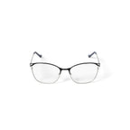Women's WM200650-1 Oval Prescription Eyeglasses with Case, Navy