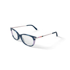 Flower Women's FLR6056 Prescription Eyeglasses with Case, Green/Pink