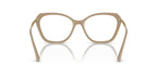 Vogue Women's VO5522 54mm Propionate Eyeglasses, Brown/Nude, with Case & Cleaning Cloth
